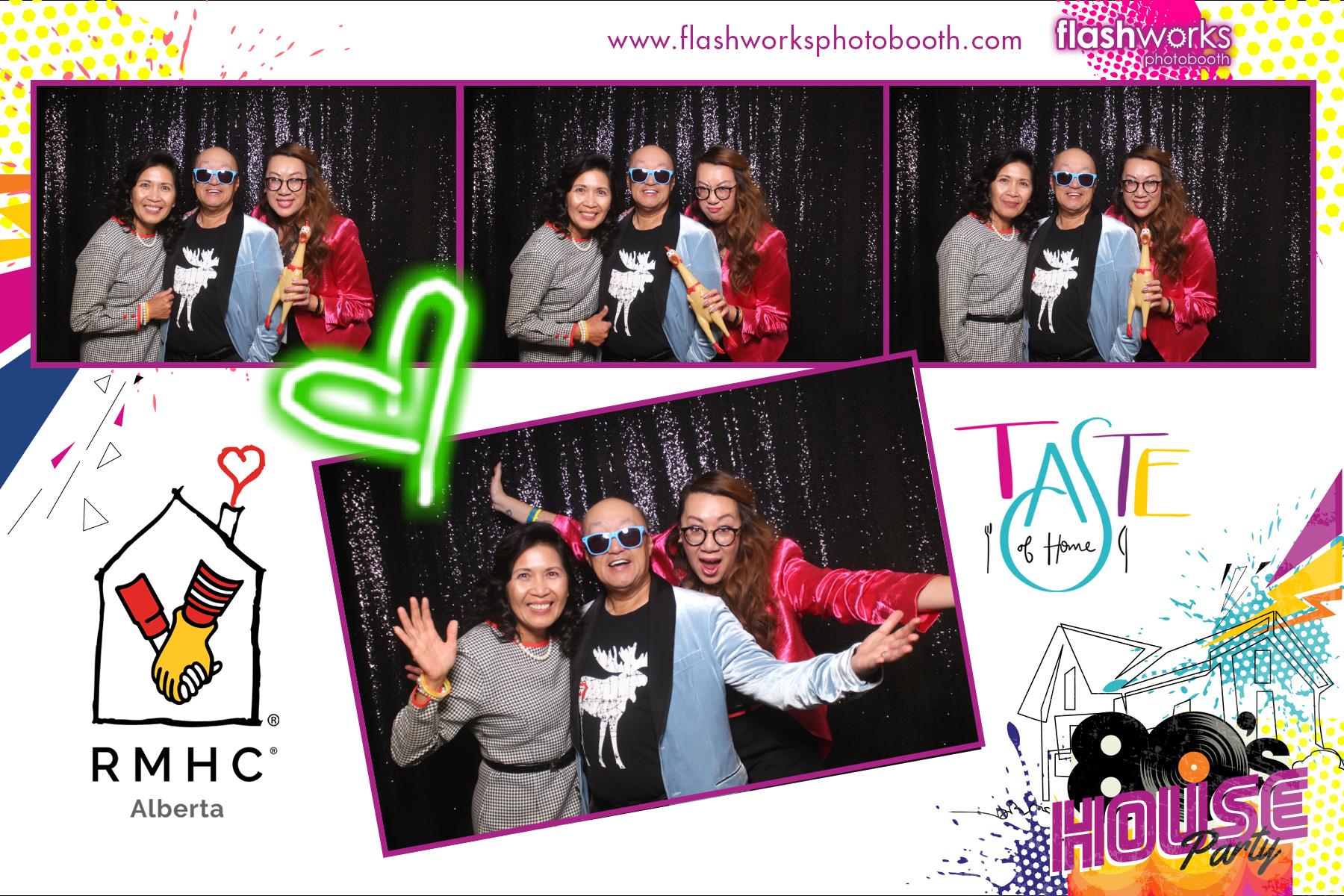 RMHC Alberta - Taste of Home Gala - 80s House Party | View more photos from the event at gallery.flashworksphotobooth.com/u/FlashworksPhotoboothInc/RMHC-Alberta-Taste-of-Home-Gala-80s-House-Party